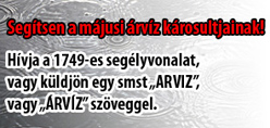 Segítsünk együtt az árvízkárosultaknak!